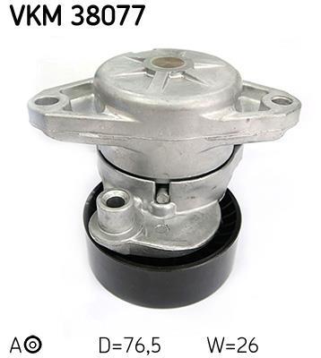 Galet tendeur de courroie d'accessoire SKF ref. VKM 38077